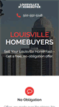 Mobile Screenshot of louisvillehomebuyers.com
